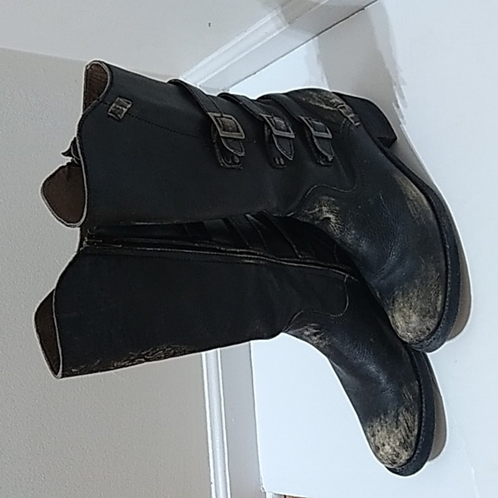 Distressed Women's Boots